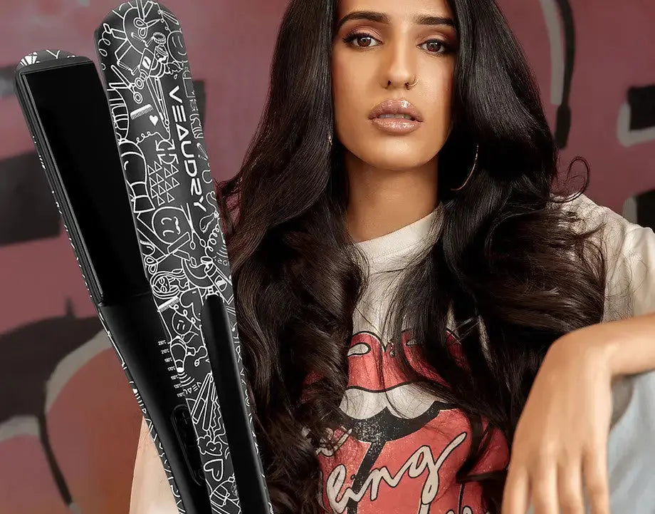 Veaudry MyStyler Colossal Graffiti Hair Straightener - Limited Edition Styling Tool
