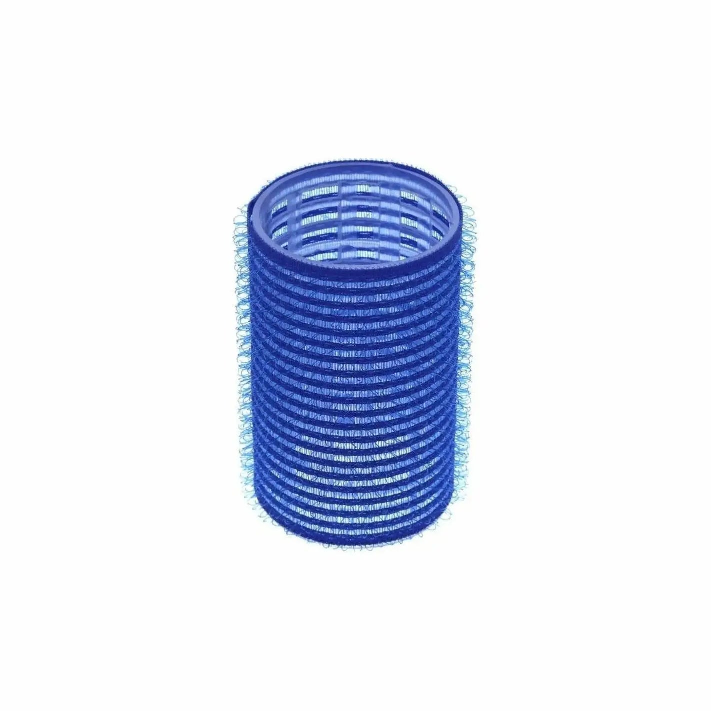 VELCRO ROLLERS 33mm: Blue Hair Curlers for Volume & Lasting Curls | Hook and Loop Cling Curlers for Hair Styling
