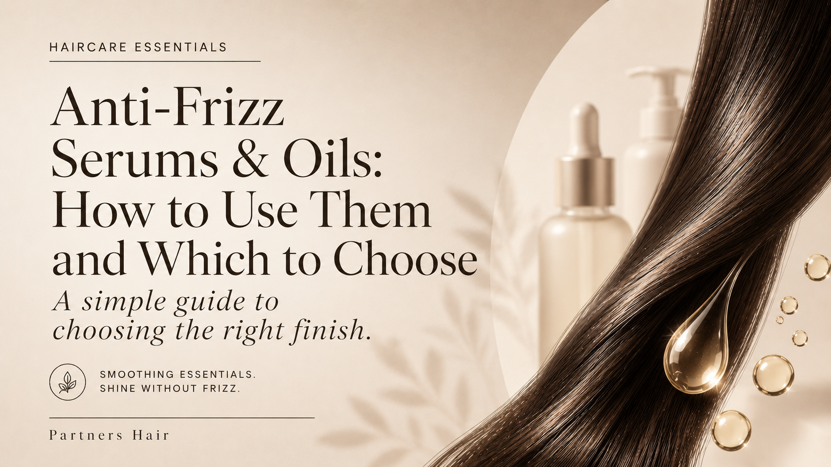 Anti-Frizz Serums & Oils: How to Use Them and Which to Choose