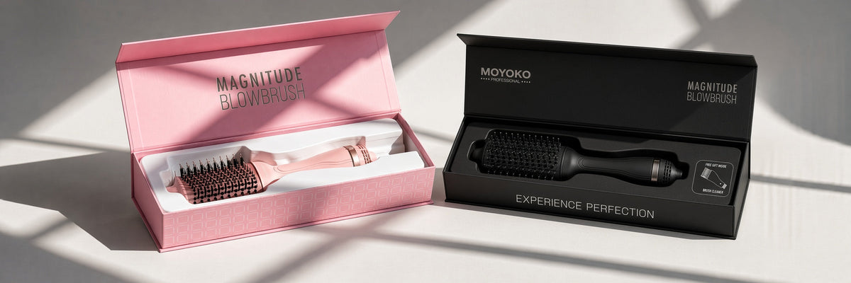 Moyoko Magnitude blowbrush — one-handed salon blow-dry at home, Partners Hair