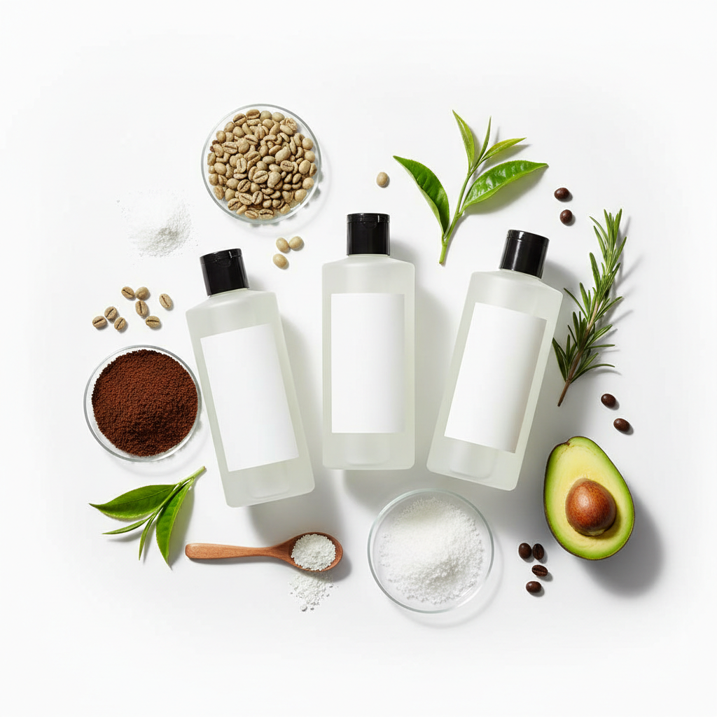 Premium hair loss shampoo ingredients including biotin and caffeine available in South Africa