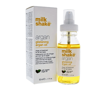 Milkshake Argan hair treatment milkshake with argan oil for nourishing hair care