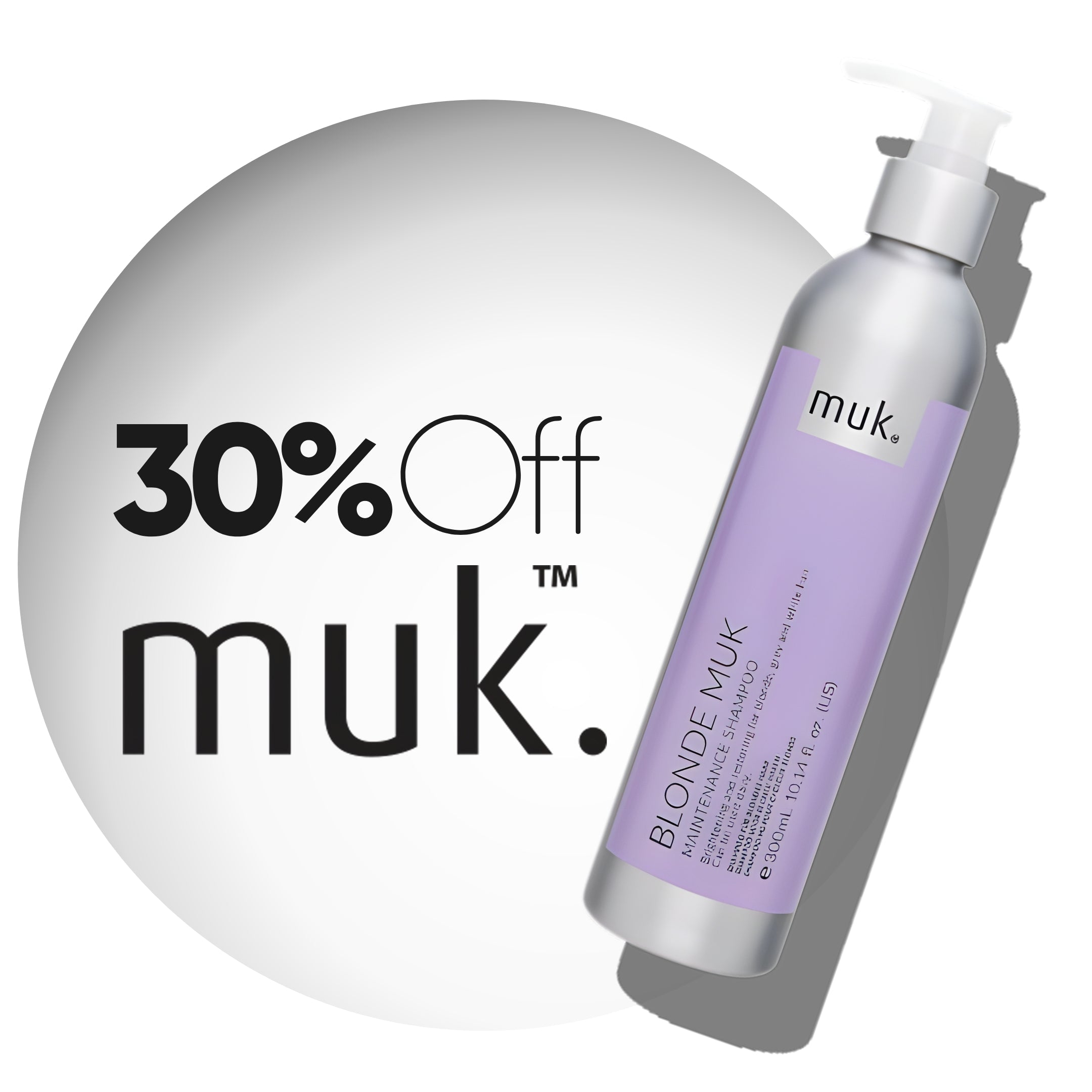Black Friday Sale! Get incredible discounts on your favorite Muk haircare, including Intense Muk, Head Muk, and Deep Muk. Elevate your hair routine with professional-grade products at unbeatable prices