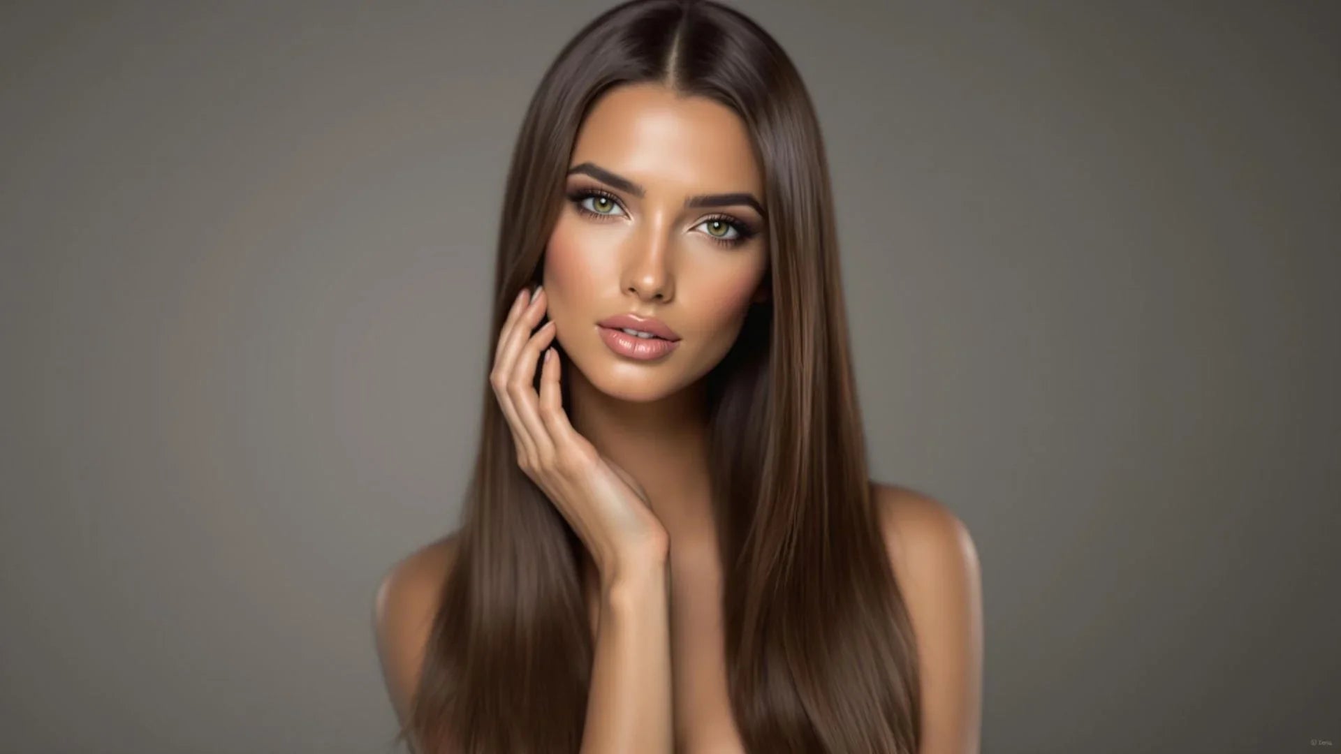 Stunning hair transformation with Brasil Cacau products, enhancing shine and reducing frizz for smooth manageability.