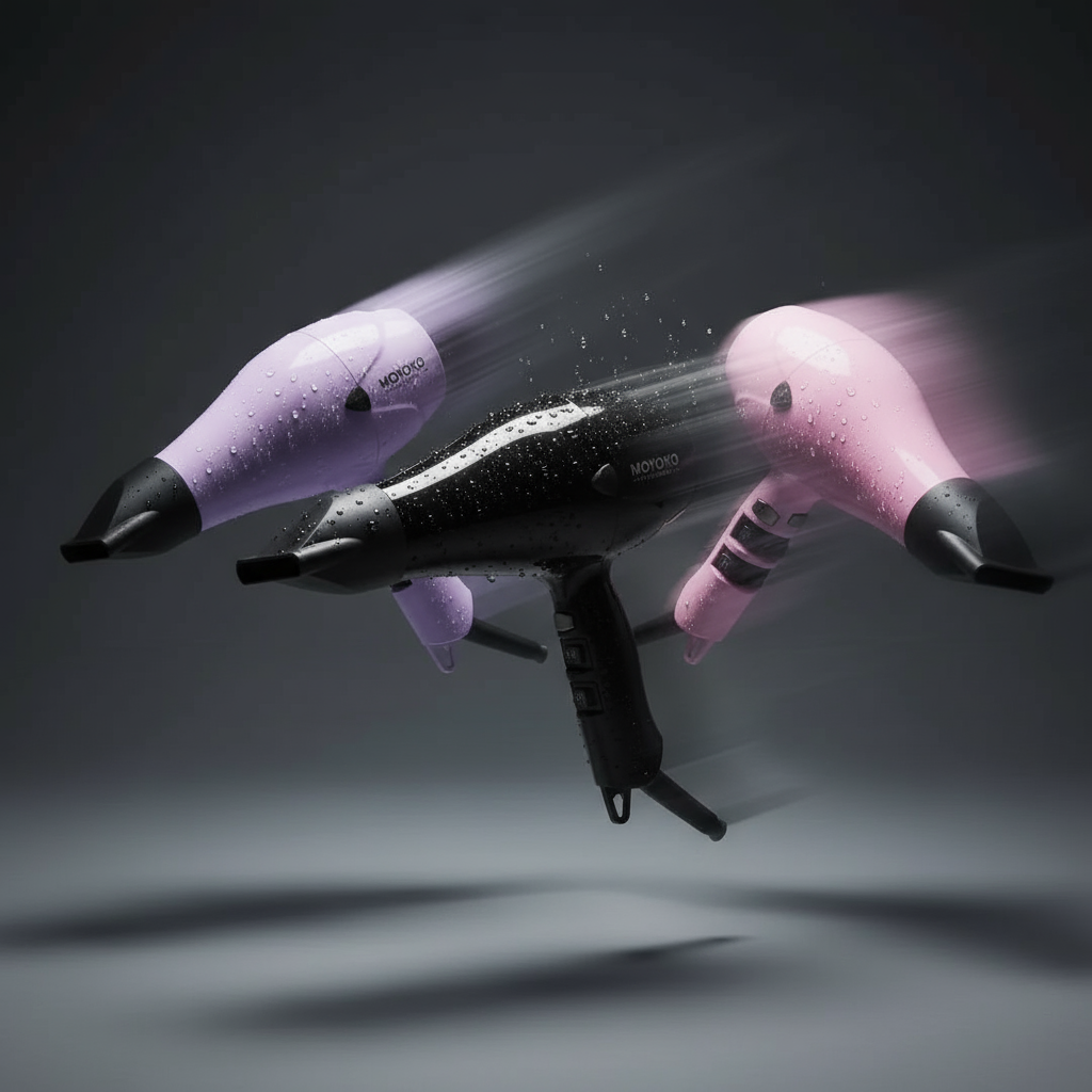 Black Friday hair dryer deals featuring Moyoko E8 and BHE AIR professional blow dryers - limited-time savings on salon-quality tools