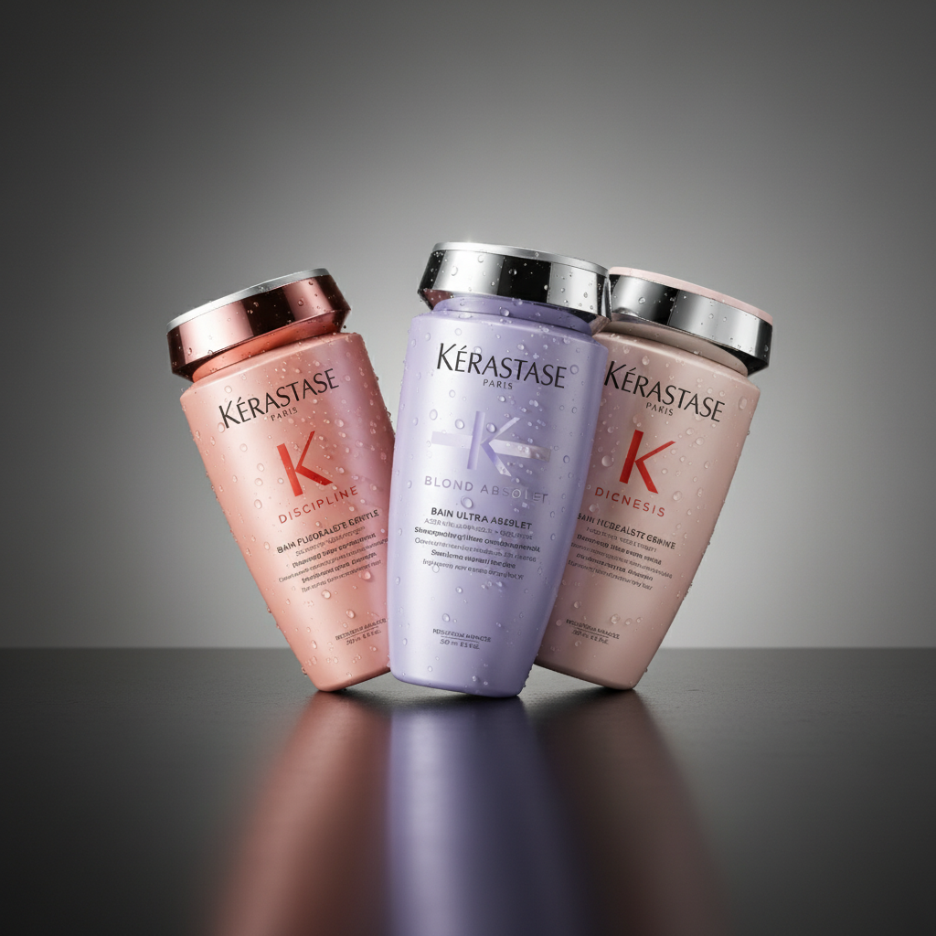 Kérastase luxury hair care products - professional shampoos, treatments and hair care for all hair types and concerns