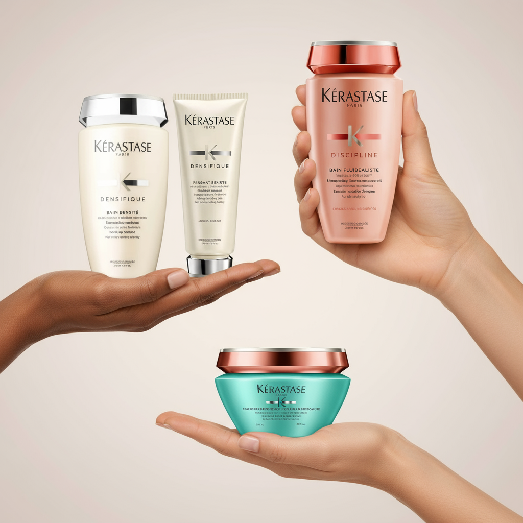 Kérastase bundles and gift sets - curated hair care packages and value sets for complete salon-quality routines