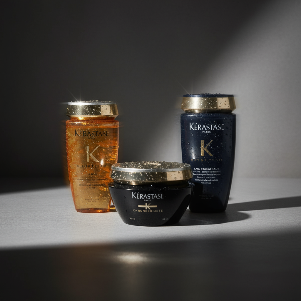 Kérastase for all hair types collection - universal hair care products including shampoo, treatments and oils for every hair concern