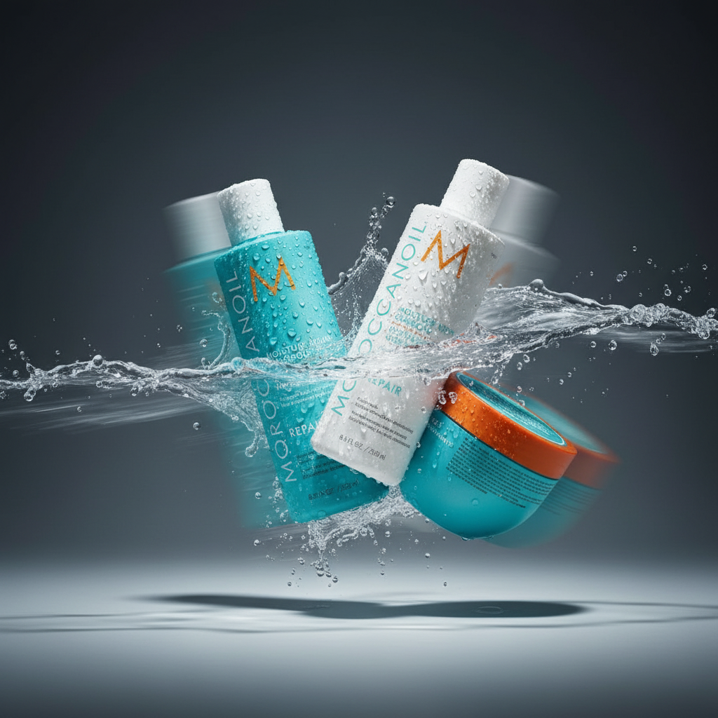 Moroccanoil Repair - Moisture Repair Shampoo, Conditioner, Restorative Mask with argan oil and keratin
