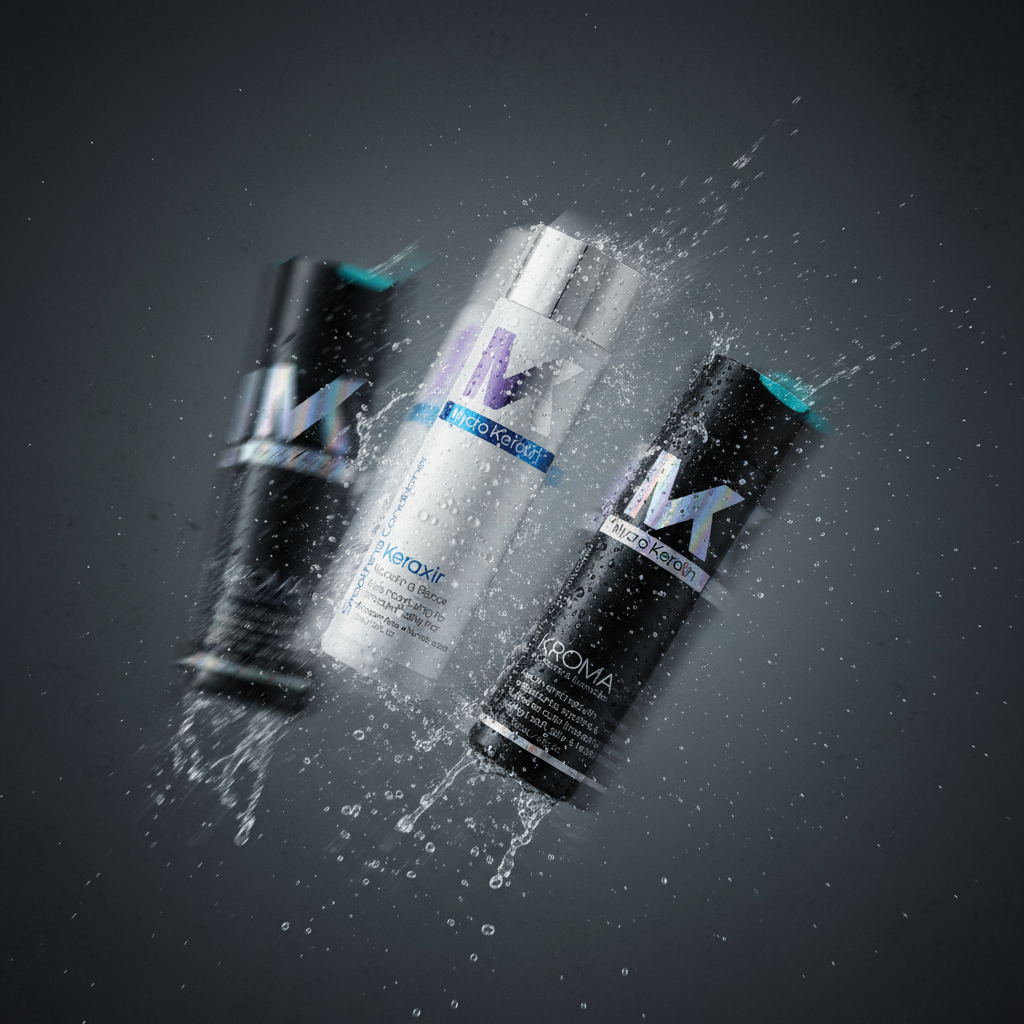 Mycro Keratin Conditioner - Keraxir Smoothing, Silver Toning, Kroma Color Intensity conditioners