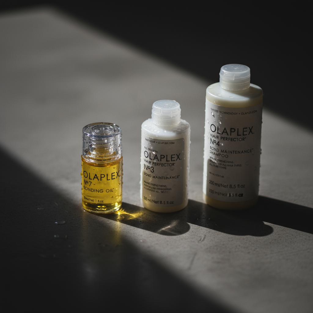 Olaplex core treatments - intensive bond-building system including No.0, No.3 and No.8 for damaged hair repair