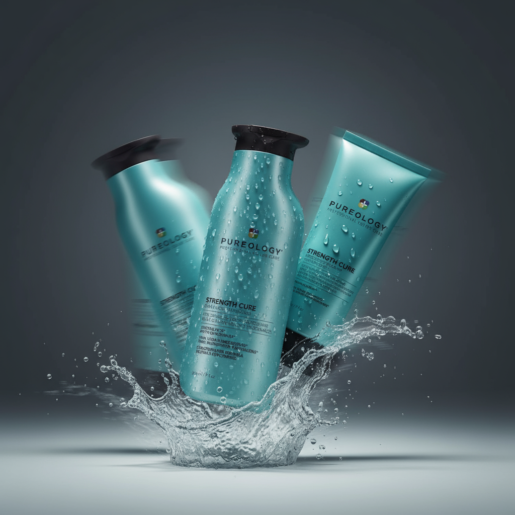 Pureology Strength Cure - Strength Cure Shampoo, Conditioner, Superfood Treatment for damaged hair