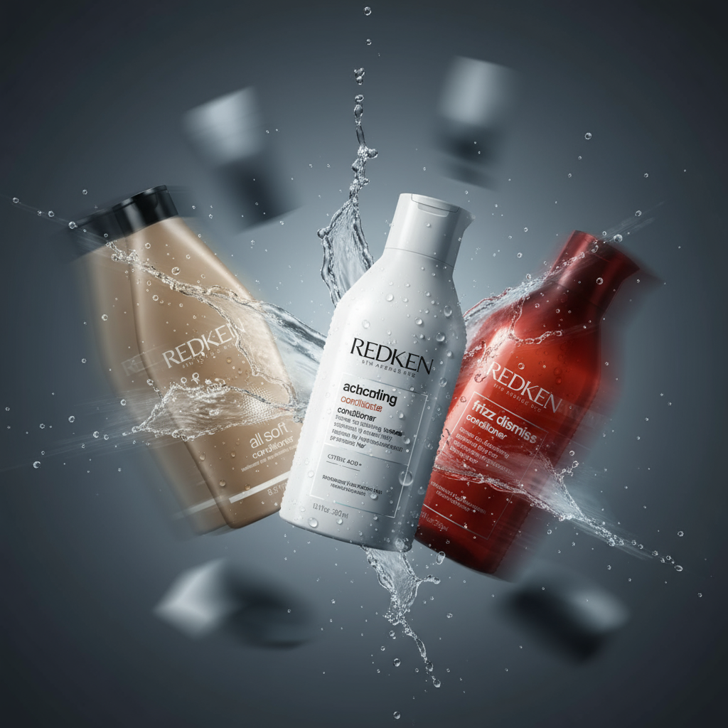 Redken conditioner - All Soft, Acidic Bonding, Frizz Dismiss professional hair care