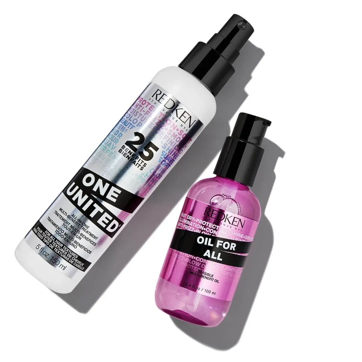 Redken hair care products: One United spray & Oil for All. Ideal for Redken hair products lovers.