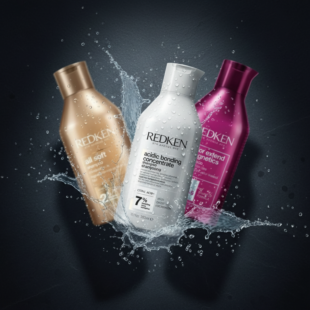 Redken shampoo - All Soft, Color Extend, Acidic Bonding professional hair care