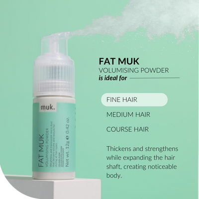 Muk Fat Muk Volumising Powder 12g - Lightweight Hair Volume Powder