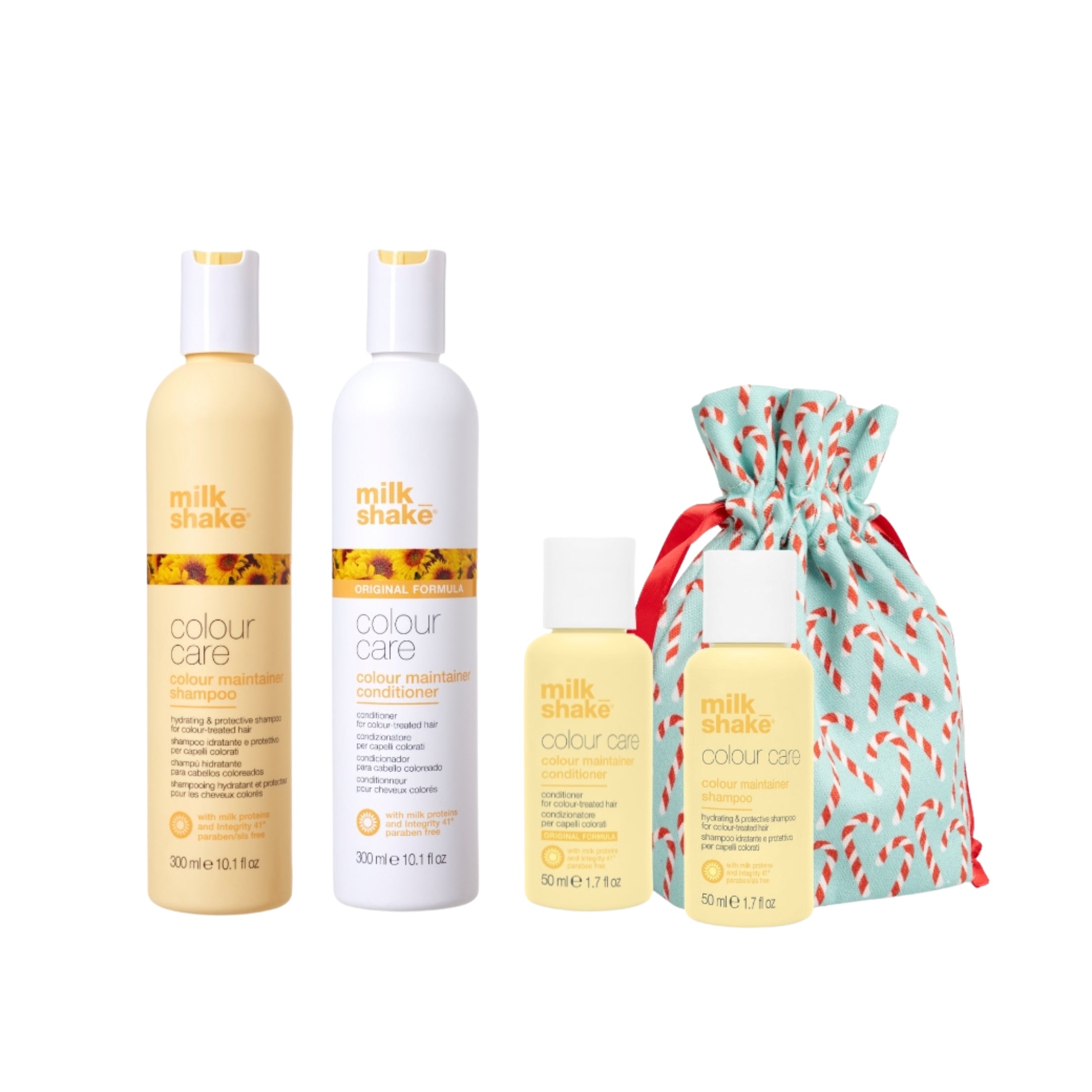 Milk Shake Colour Care Holiday Gift Set - Complete Color Protection Bundle with Travel Sizes