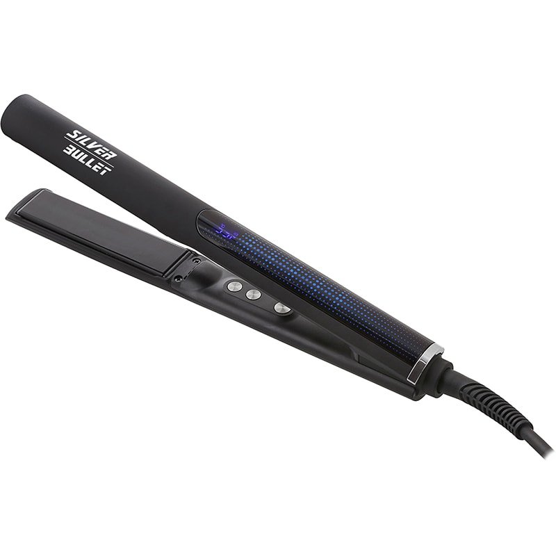 Silver Bullet Glide 25mm Ceramic Straightener 180-230°C LED Display