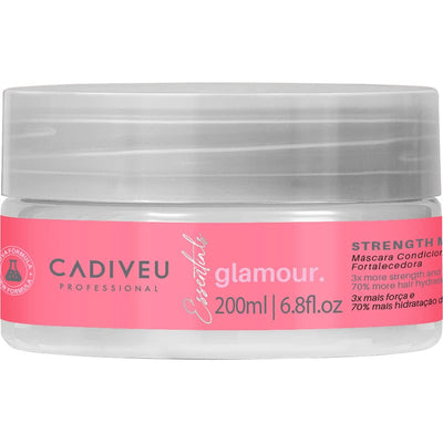 Cadiveu Essentials Glamour Strength Mask, 200ml – front packaging product image
