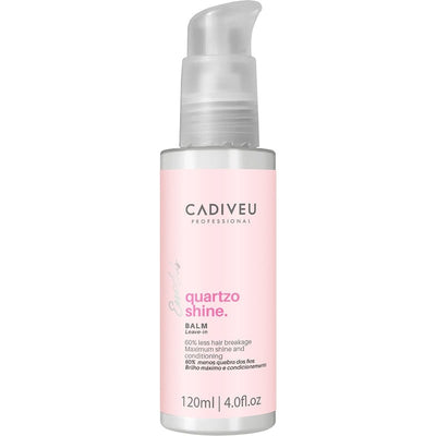 Cadiveu Essentials Quartzo Shine Balm Leave-In, 120ml – front packaging product image