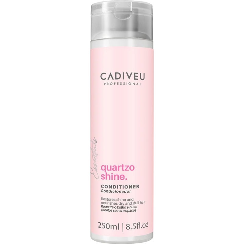 Cadiveu Essentials Quartzo Shine Conditioner, 250ml – front packaging product image