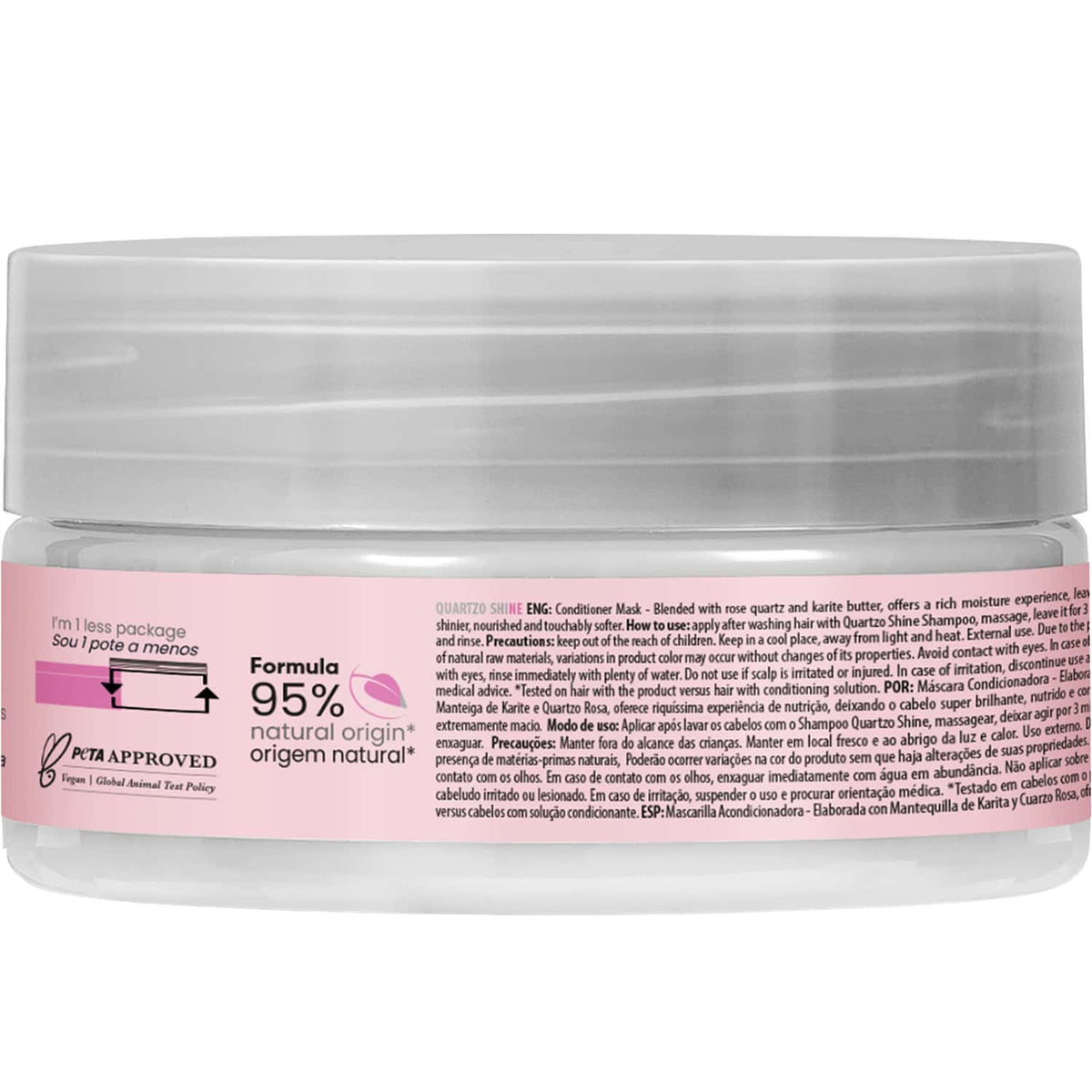 Cadiveu Essentials Quartzo Shine Mask, 200ml – additional packaging product image