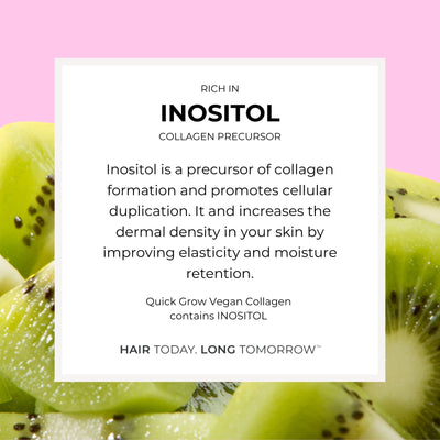 Inositol ingredient benefit graphic for Quick Grow Hair Growth Capsules for Women 60 Capsules