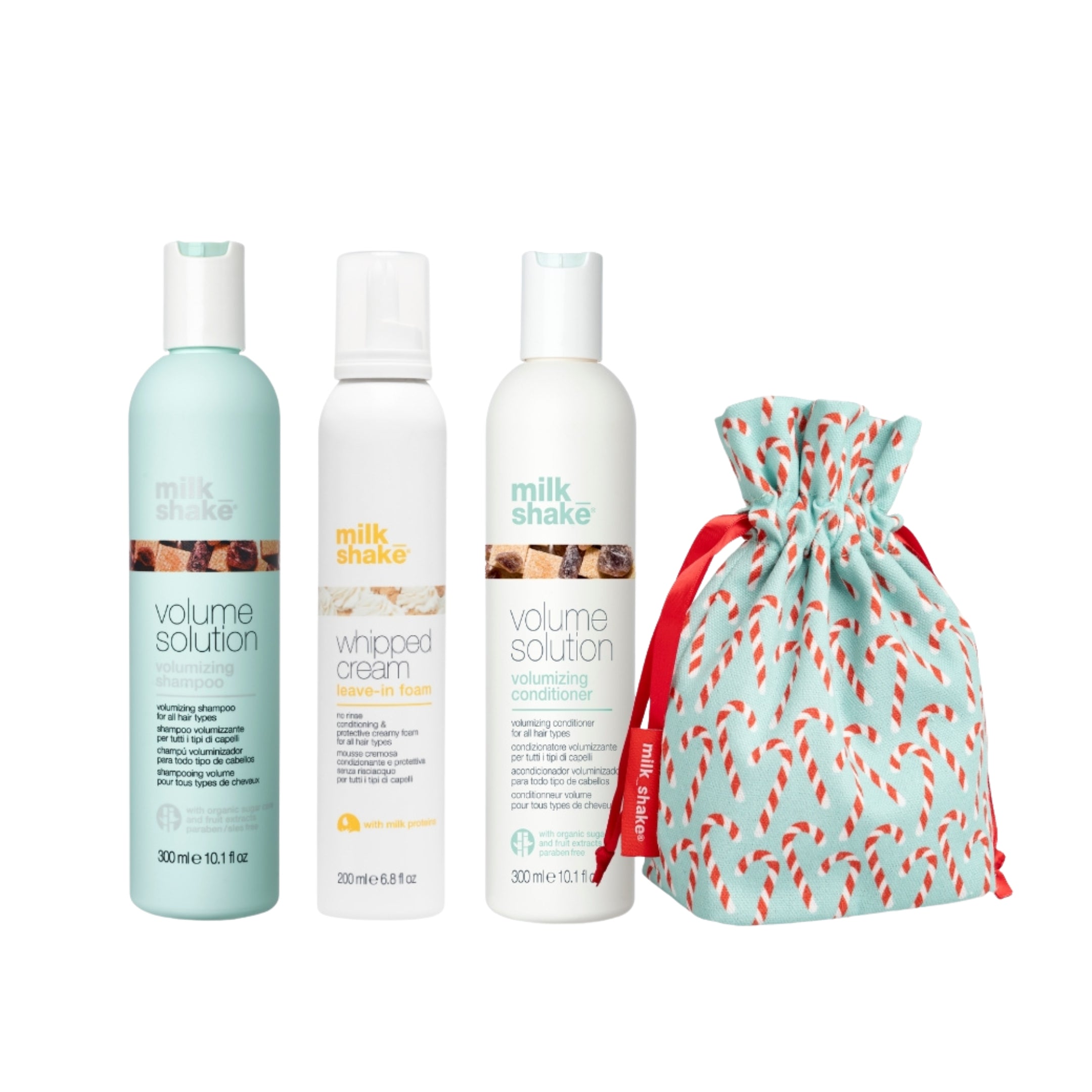 Milk Shake Volume Solution Holiday Gift Set - Complete Volumizing Hair Care Bundle