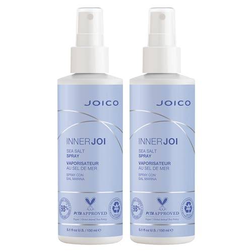 Joico InnerJoi Sea Salt Spray | Styling For All Hair Types | Sulfate & Paraben Free | Naturally-Derived Vegan Formula