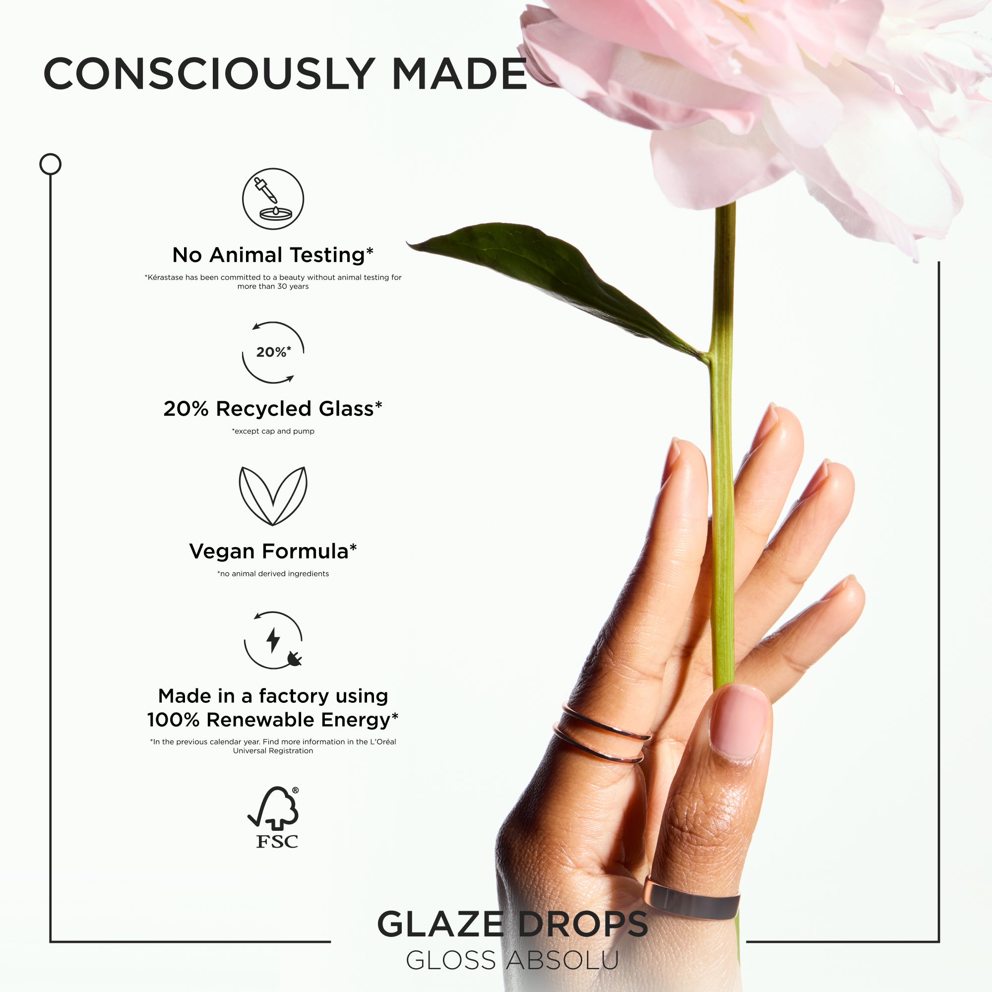 Kerastase Glaze Drops: Eco-Friendly Hair Serum for Shine & Frizz Control - Vegan, Recycled Glass & No Animal Testing!