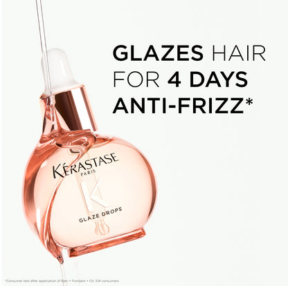 Kérastase Gloss Absolu Anti-Frizz Hair Oil: Glazes Hair for 4 Days. Premium hair care for shine & frizz control.
