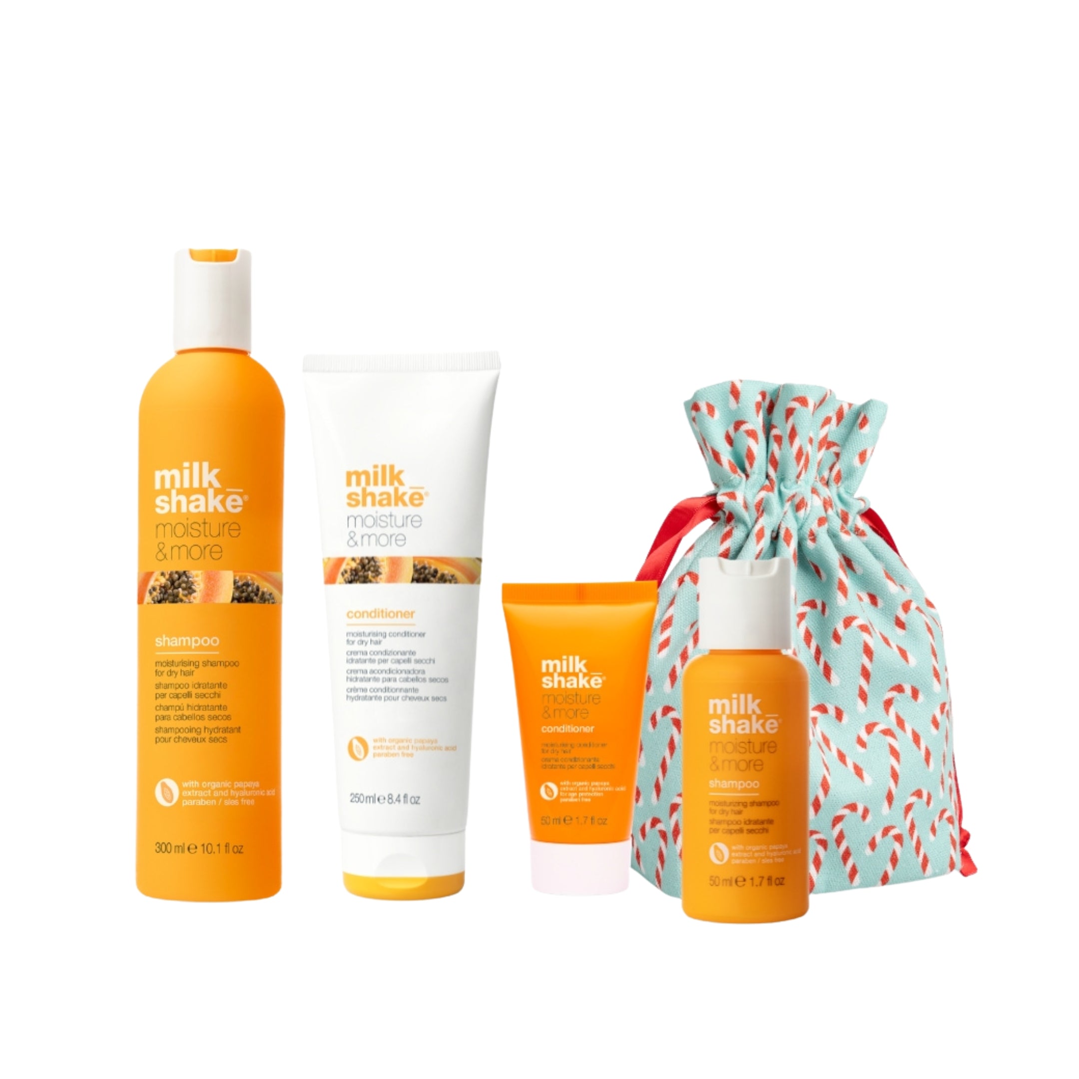 Milk Shake Moisture & More Holiday Gift Set - Complete Hydrating Hair Care Bundle