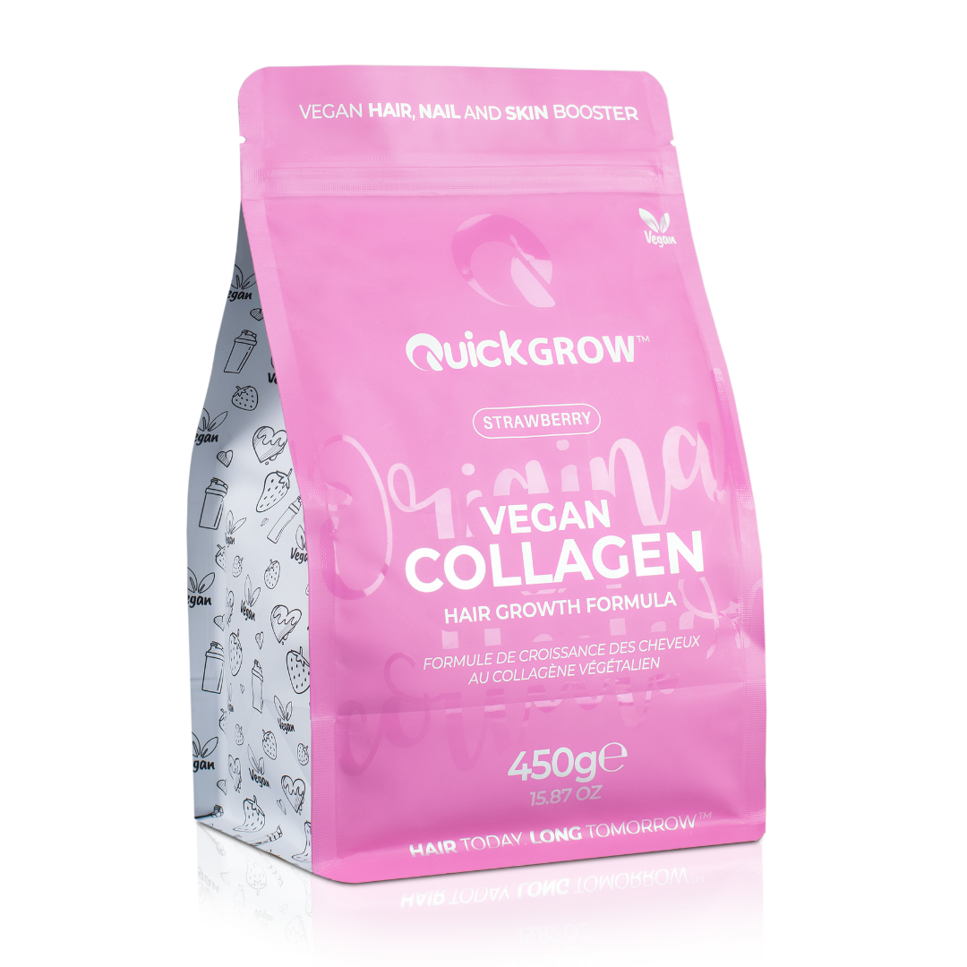 Strawberry Vegan Collagen packaging shown in the official Chocolate Collagen gallery