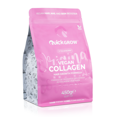 Strawberry Vegan Collagen packaging shown in the official Chocolate Collagen gallery
