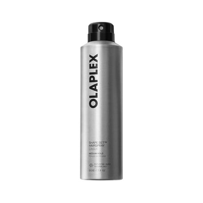 Olaplex Shape Set Hairspray 245ml silver aerosol can