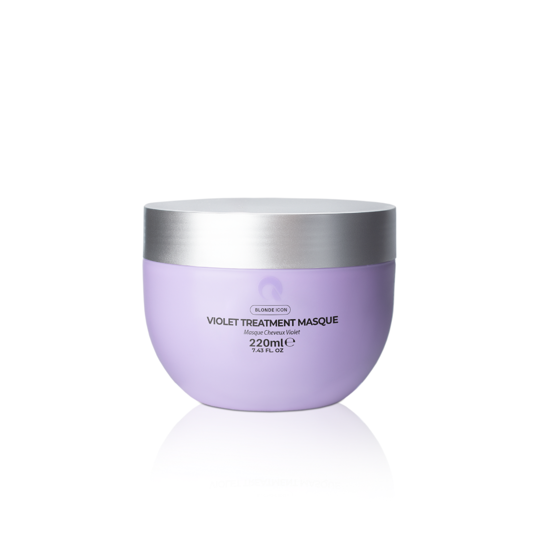 Quick Grow Blonde Icon Violet Treatment Masque 220ml official product packaging, front view