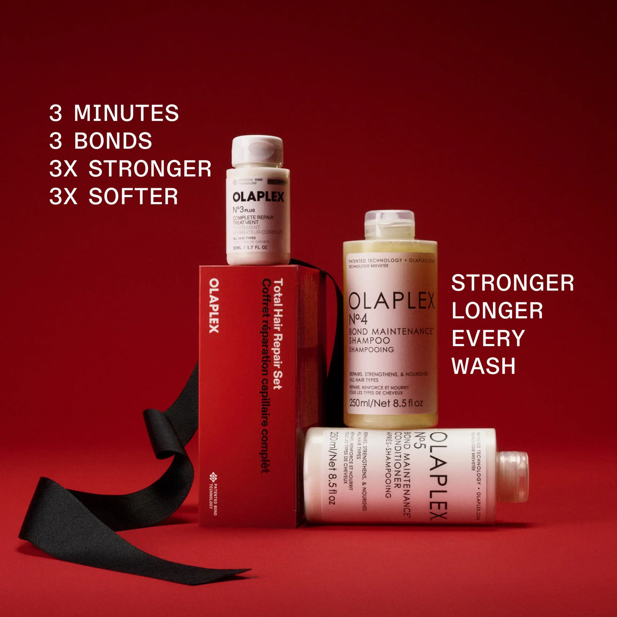 Olaplex No.3 PLUS Complete Repair Treatment for stronger, softer hair with every wash