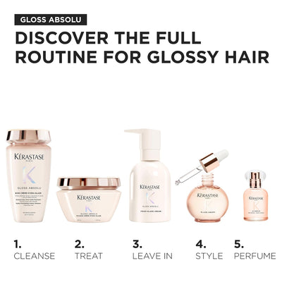 Kérastase Gloss Absolu Frizz-Glaze High-Shine Anti-Frizz Hair Cream 240ml