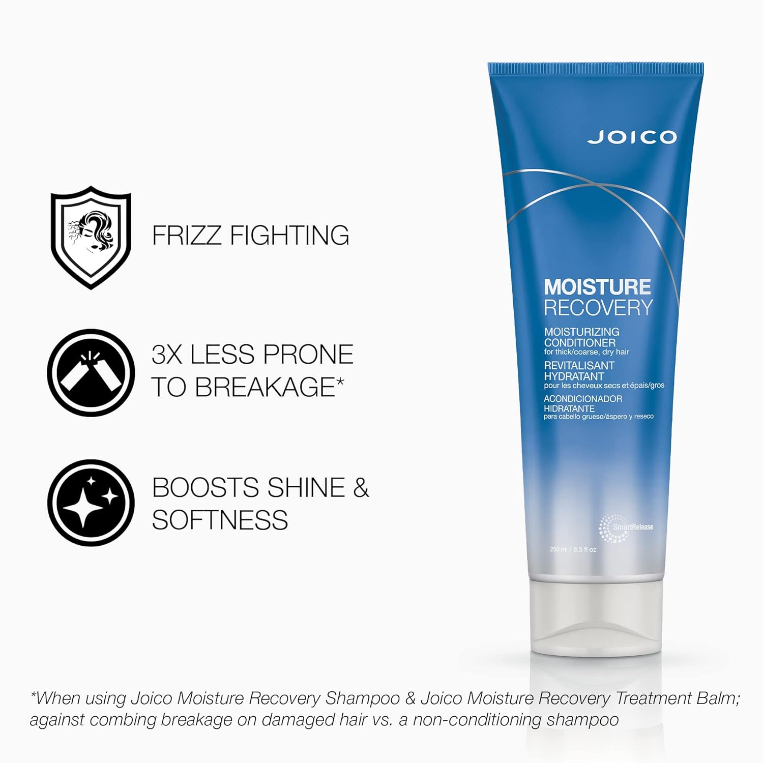 Joico Moisture Recovery Shampoo - Hydrating Shampoo for Dry Hair 300ml