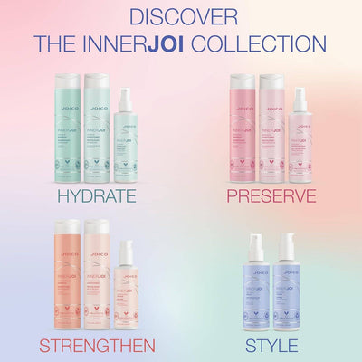 Joico InnerJoi Sea Salt Spray | Styling For All Hair Types | Sulfate & Paraben Free | Naturally-Derived Vegan Formula