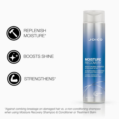 Joico Moisture Recovery Shampoo - Hydrating Shampoo for Dry Hair 300ml