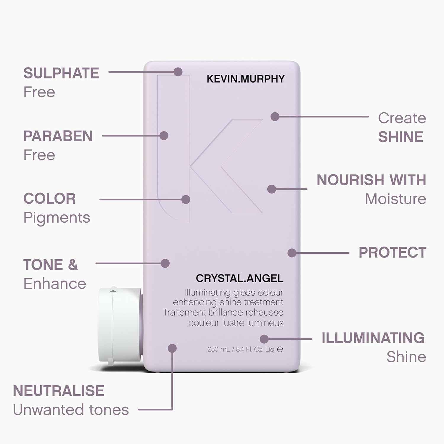 Kevin Murphy Crystal.Angel Treatment 250ml (Sulphate Free)