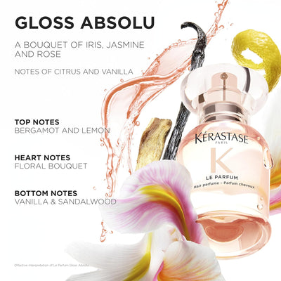 Kérastase Gloss Absolu Le Parfum Hair Perfume Fragrance Finishing Treatment 30ml