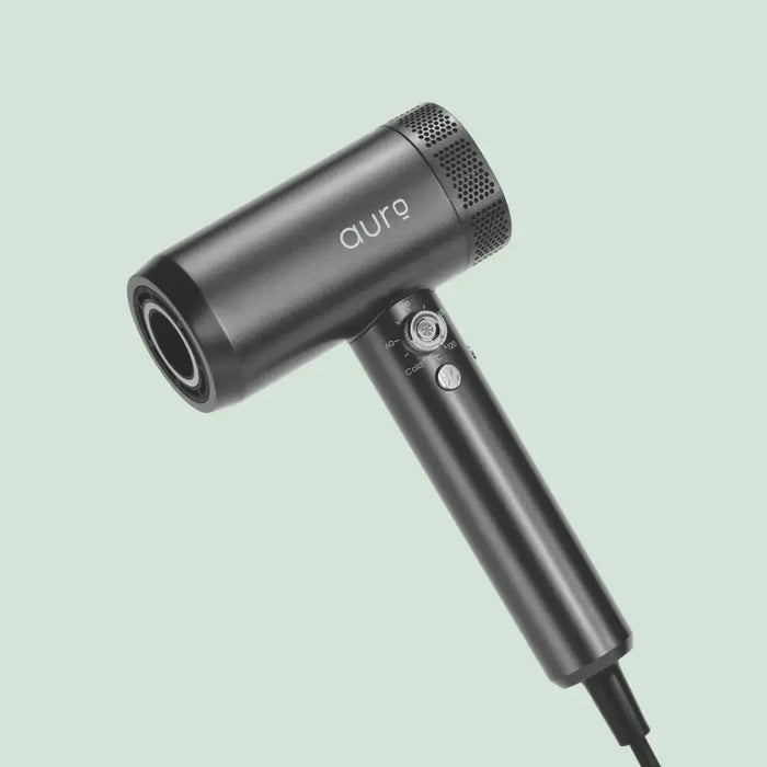Auro No-Rush Hair Dryer Space Grey – 110,000 RPM Salon Dryer