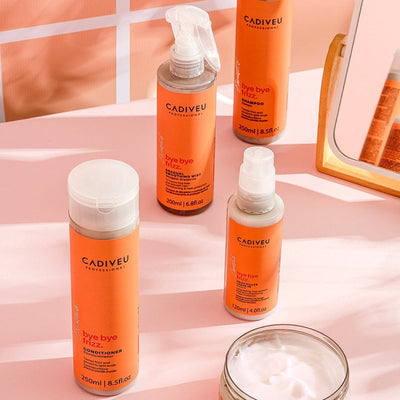 Cadiveu Essentials Bye Bye Frizz Mask, 200ml – range benefits and product information graphic