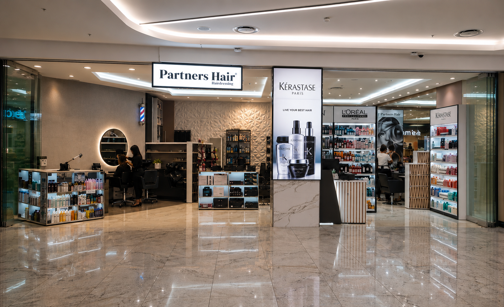 Partners Hair Design — Cape Town's largest professional hair salon group with 24 locations across the city