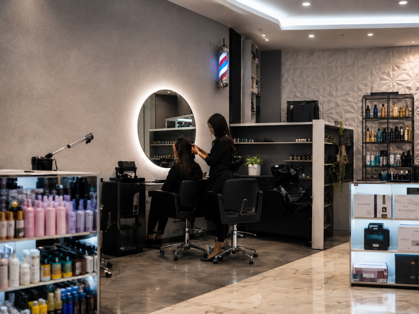Professional hair services at Partners Hair Cape Town — cuts, colour, keratin treatments, balayage, scalp treatments, curl specialist services and men's grooming