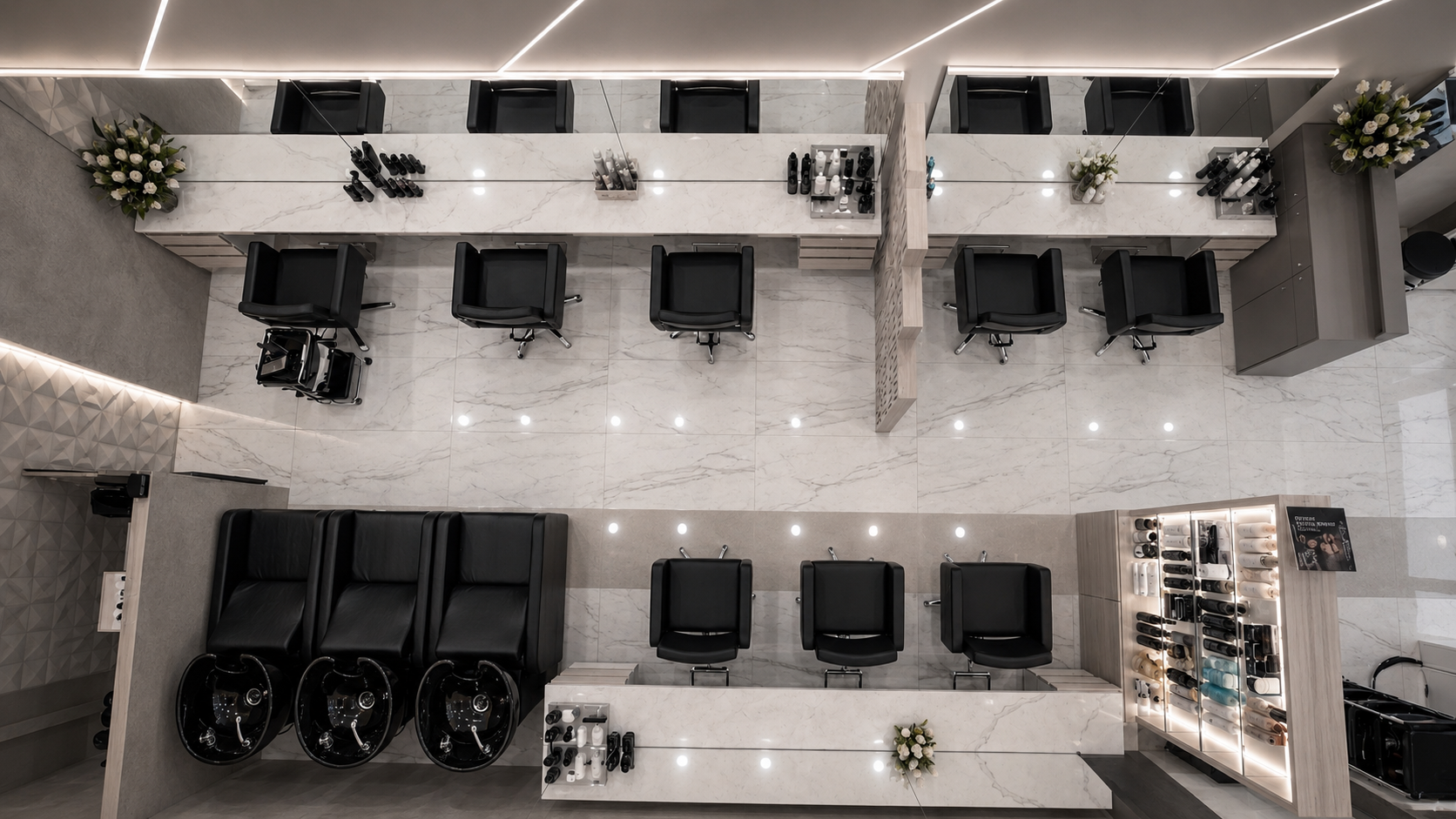 Partners Hair Design salon interior — Cape Town hair salon group founded in 1984 with over 40 years of experience