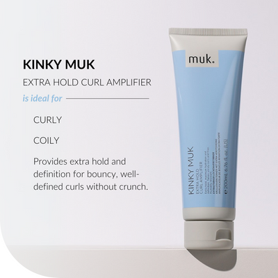 MUK Kinky Muk Curl Amplifier - Curl Amplifier for All Hair Types 200ml
