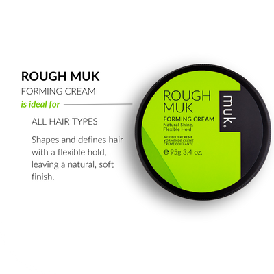 MUK Rough Muk Forming Cream - Flexible Hold Hair Cream 95g